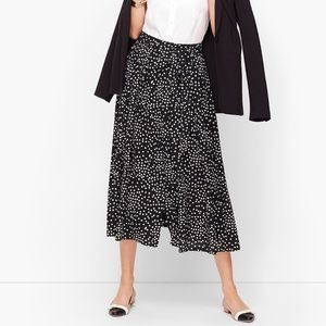 Talbots‎ Dot Button Front Skirt Sz 6P NWT